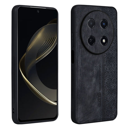 For Huawei Enjoy 70 pro AZNS 3D Embossed Skin Feel Phone Case(Black)