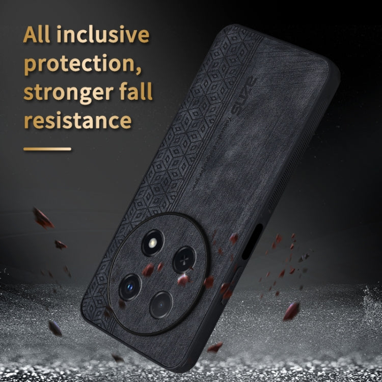 For Huawei Enjoy 70 pro AZNS 3D Embossed Skin Feel Phone Case(Black)