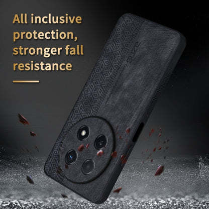 For Huawei Enjoy 70 pro AZNS 3D Embossed Skin Feel Phone Case(Brown)