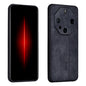 For Huawei Mate 60 RS Ultimate AZNS 3D Embossed Skin Feel Phone Case(Black)