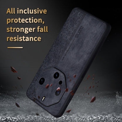 For Huawei Mate 60 RS Ultimate AZNS 3D Embossed Skin Feel Phone Case(Dark Green)