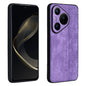 Pour étui de téléphone Huawei Pura 70 AZNS effet peau gaufrée 3D (violet)