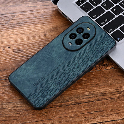 For Huawei nova 13 Pro AZNS 3D Embossed Skin Feel Phone Case(Dark Green)
