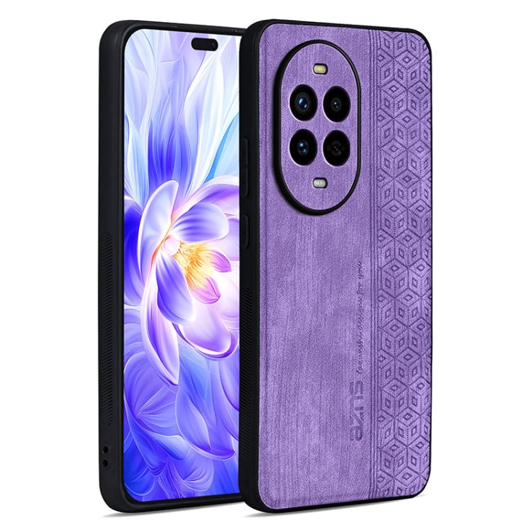 For Huawei nova 13 Pro AZNS 3D Embossed Skin Feel Phone Case(Purple)