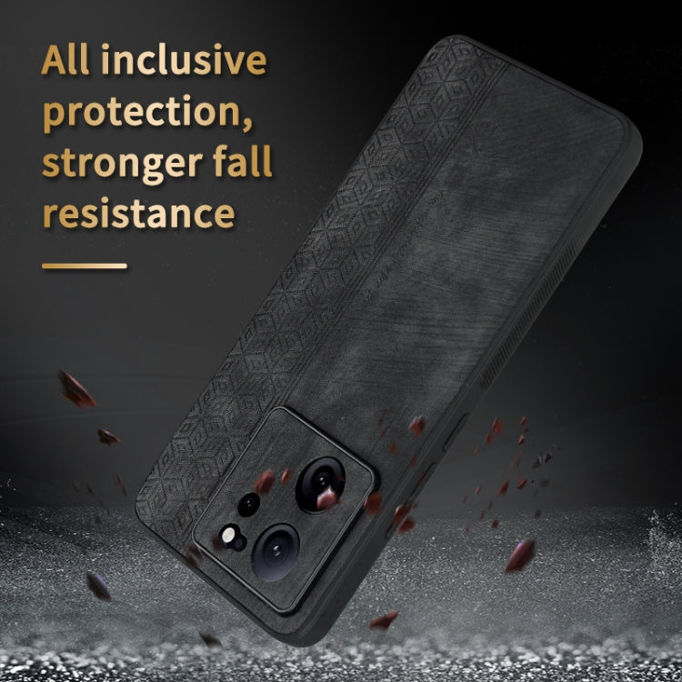 For Xiaomi 13T / 13T Pro / Redmi K60 Ultra AZNS 3D Embossed Skin Feel Phone Case(Sapphire Blue)