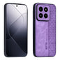 For Xiaomi 14 Pro AZNS 3D Embossed Skin Feel Phone Case(Purple)
