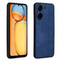 For Xiaomi Poco C65/Redmi 13C AZNS 3D Embossed Skin Feel Phone Case(Sapphire Blue)