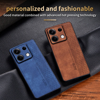 For Xiaomi Redmi Note 13 Pro 5G AZNS 3D Embossed Skin Feel Phone Case(Dark Green)