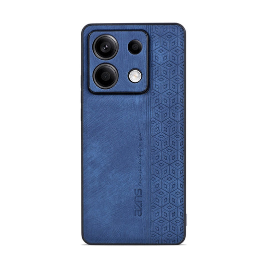 For Xiaomi Redmi Note 13 Pro 5G AZNS 3D Embossed Skin Feel Phone Case(Sapphire Blue)