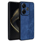 For Xiaomi Redmi 13 4G Global AZNS 3D Embossed Skin Feel Phone Case(Sapphire Blue)
