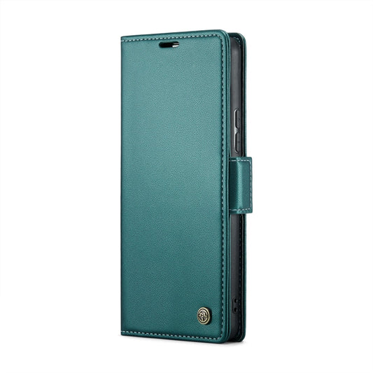 For Xiaomi 13T/13T Pro CaseMe 023 Butterfly Buckle Litchi Texture RFID Anti-theft Leather Phone Case(Pearly Blue)