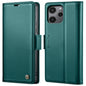 For Xiaomi Poco C65 4G CaseMe 023 Butterfly Buckle Litchi Texture RFID Anti-theft Leather Phone Case(Pearly Blue)