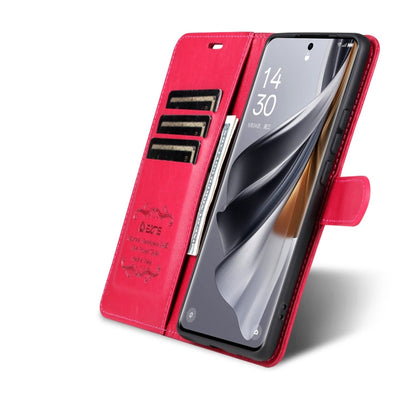 For vivo S18 AZNS Sheepskin Texture Flip Leather Phone Case(Red)