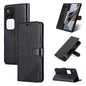 Pour coque de téléphone à rabat en cuir AZNS texture peau de mouton pour vivo S18 Pro (Noir)