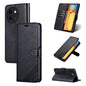For vivo Y200i 5G / Y38 / T3X AZNS Sheepskin Texture Flip Leather Phone Case(Black)