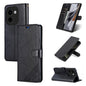 For vivo Y200 5G AZNS Sheepskin Texture Flip Leather Phone Case(Black)
