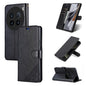 For vivo X100 Ultra AZNS Sheepskin Texture Flip Leather Phone Case(Black)