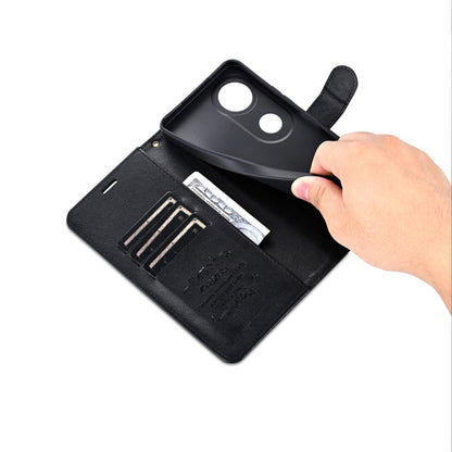 For vivo S20 AZNS Sheepskin Texture Flip Leather Phone Case(Black)