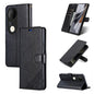 Pour étui de téléphone en cuir à rabat texturé en peau de mouton AZNS pour vivo S20 Pro (noir)
