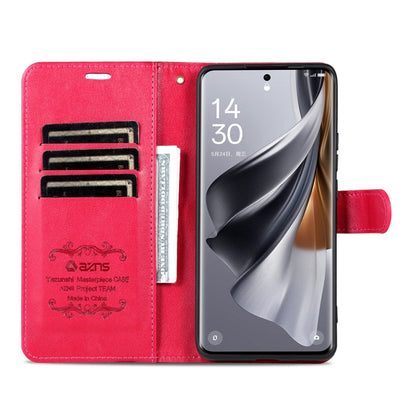 For vivo S20 Pro AZNS Sheepskin Texture Flip Leather Phone Case(Red)
