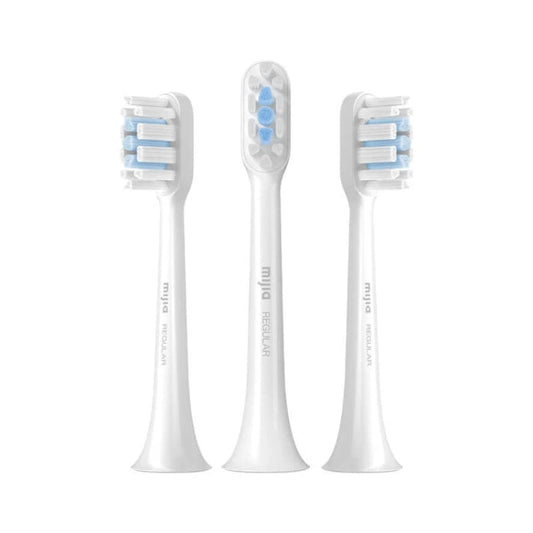 Original Xiaomi Mijia 3pcs Brush Head Standard Type for Sonic Electric Toothbrush T301 / T302(White)
