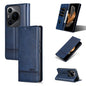 For Huawei Pura 70 Pro / 70 Pro+ AZNS Magnetic Calf Texture Flip Leather Phone Case(Dark Blue)