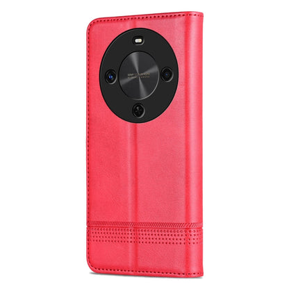 For Huawei Maimang 30 AZNS Magnetic Calf Texture Flip Leather Phone Case(Red)