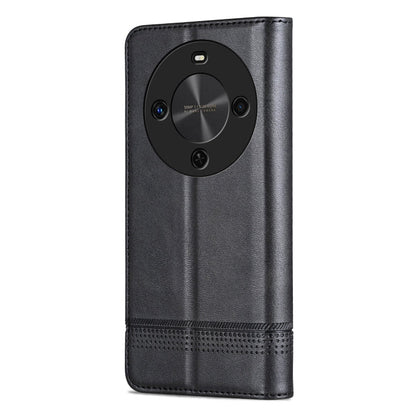 For Huawei Maimang 30 AZNS Magnetic Calf Texture Flip Leather Phone Case(Black)