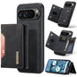 For Google Pixel 9 Pro XL DG.MING M2 Series 3-Fold Multi Card Bag + Magnetic Phone Case(Black)