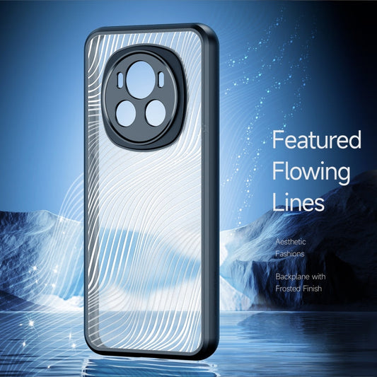 Pour Honor Magic6 Étui de téléphone DUX DUCIS Aimo Series en TPU + PC avec sensation givrée (Noir)