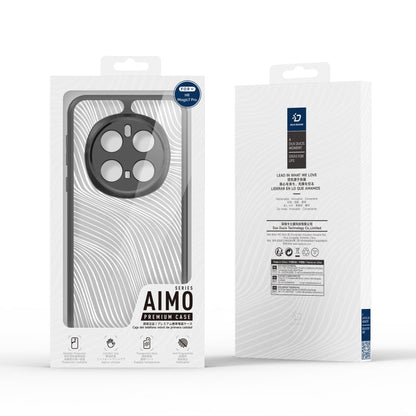 For Honor Magic7 Pro DUX DUCIS Aimo Series TPU + PC Frosted Feel Phone Case(Black)