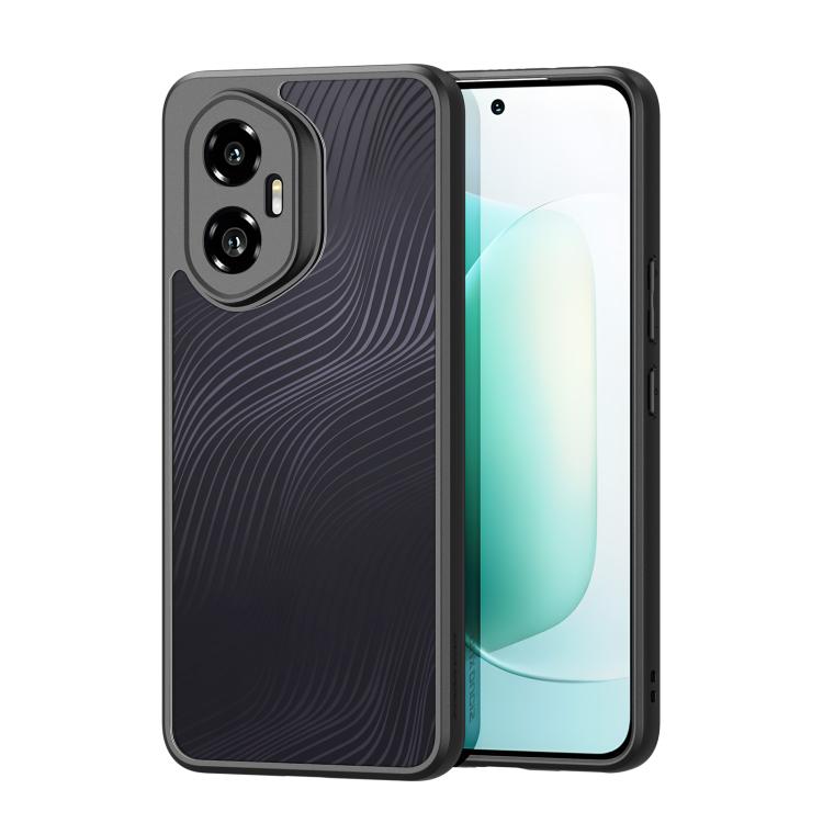 For Honor 300 DUX DUCIS Aimo Series TPU + PC Frosted Feel Phone Case(Black)
