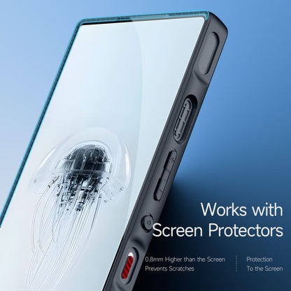 For ZTE nubia Red Magic 10 Pro / 10 Pro+ DUX DUCIS Aimo Series TPU + PC Frosted Feel Phone Case(Black)