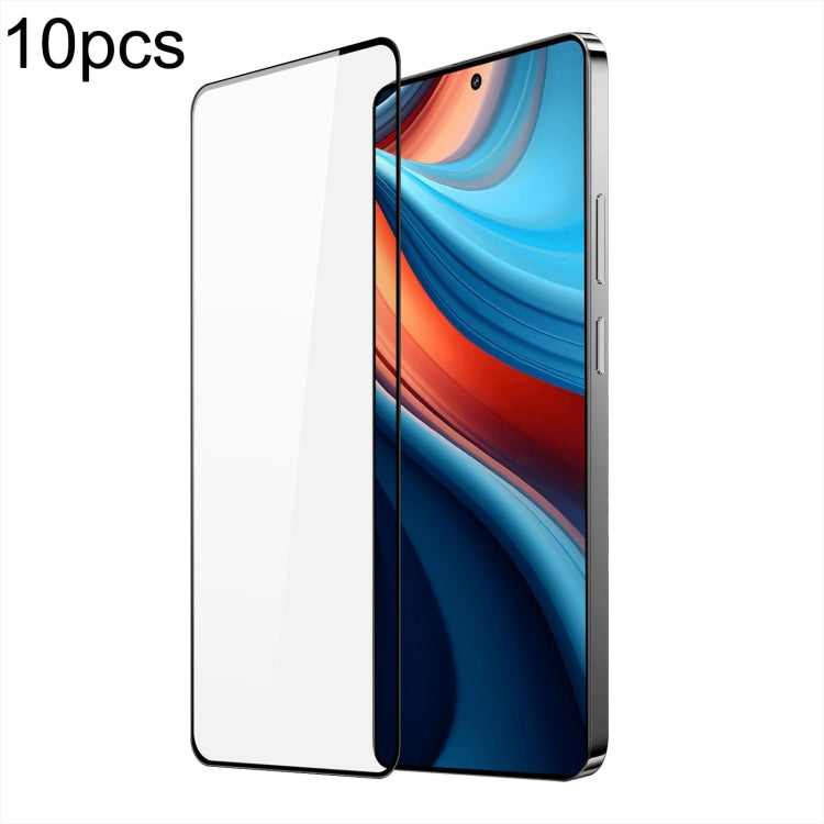 Pour Xiaomi Redmi Note 13R 10pcs Film en Verre Trempé DUX DUCIS 0.33mm 9H Alumine Moyenne