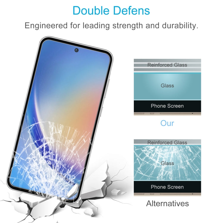 For Samsung Galaxy A35 / M35 / A36 0.26mm 9H 2.5D Tempered Glass Film