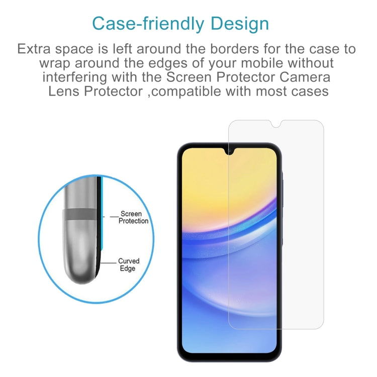 For Samsung Galaxy F15 0.26mm 9H 2.5D Tempered Glass Film