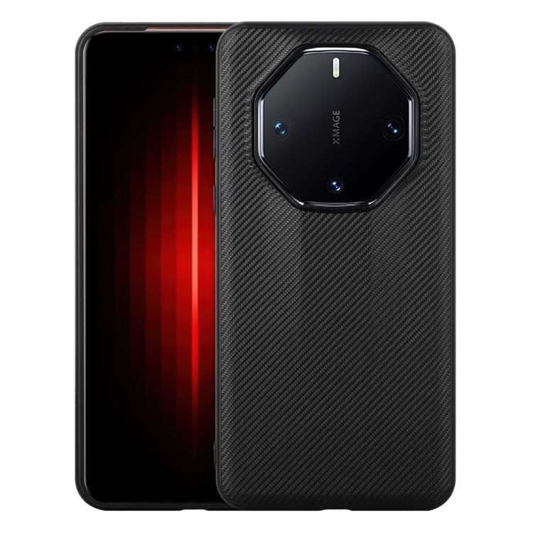For Huawei Mate 60 RS Ultimate ViLi TC Series Kevlar Carbon Fiber Texture Phone Case(Black)