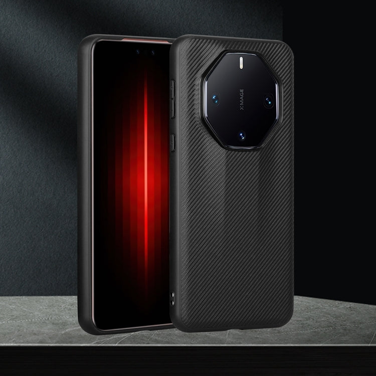For Huawei Mate 60 RS Ultimate ViLi TC Series Kevlar Carbon Fiber Texture Phone Case(Black)