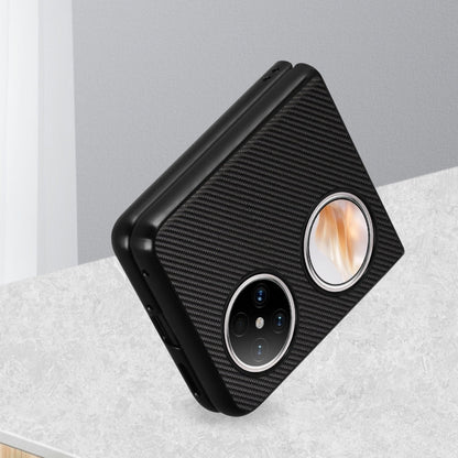 For Huawei Pocket 2 ViLi TC Series Kevlar Carbon Fiber Texture Phone Case(Black)