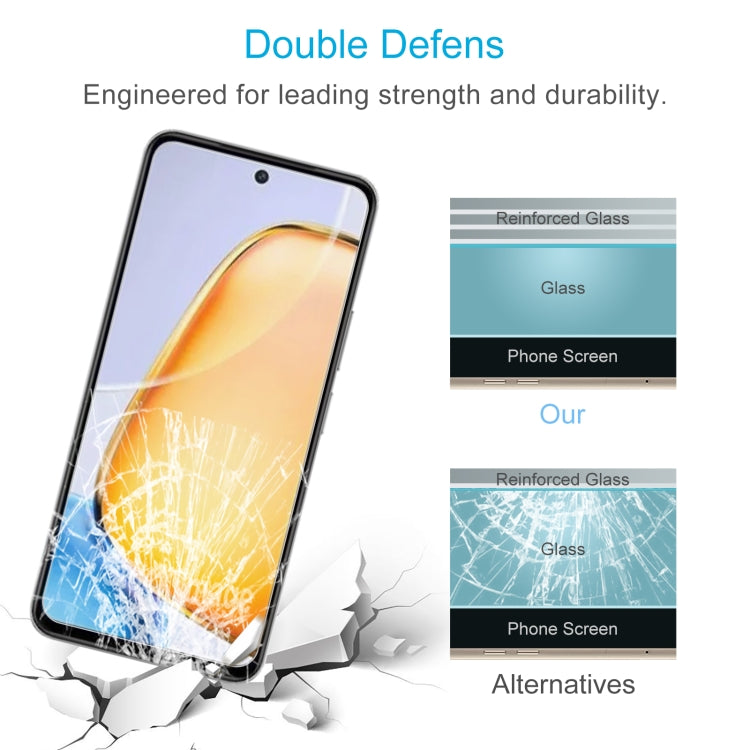 For vivo Y200i 0.26mm 9H 2.5D Tempered Glass Film