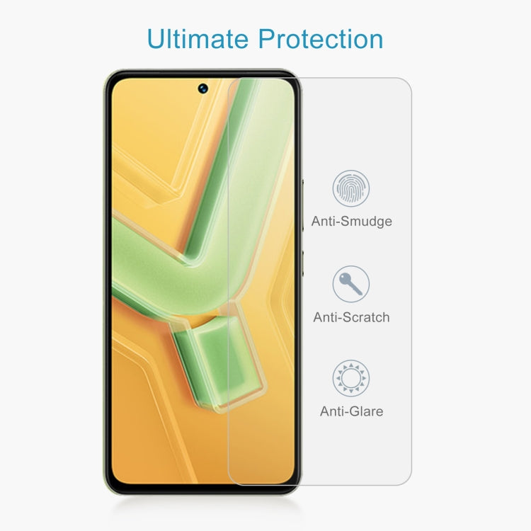 For vivo Y100 / V40 Lite 5G / 4G IDN 0.26mm 9H 2.5D Tempered Glass Film