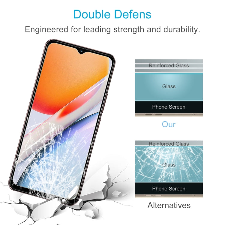 For vivo Y18s / Y37m 5G 0.26mm 9H 2.5D Tempered Glass Film