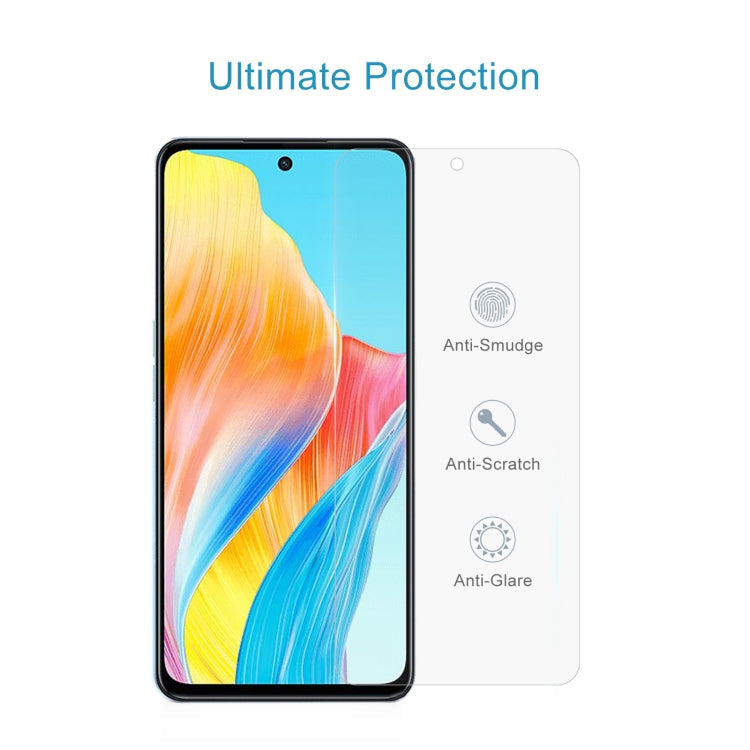 For OPPO A98 / A58 4G 0.26mm 9H 2.5D Tempered Glass Film