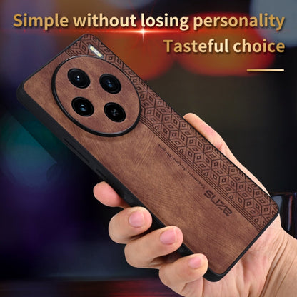 For vivo X100s AZNS 3D Embossed Skin Feel Phone Case(Sapphire Blue)