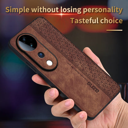For vivo S19 Pro AZNS 3D Embossed Skin Feel Phone Case(Dark Green)