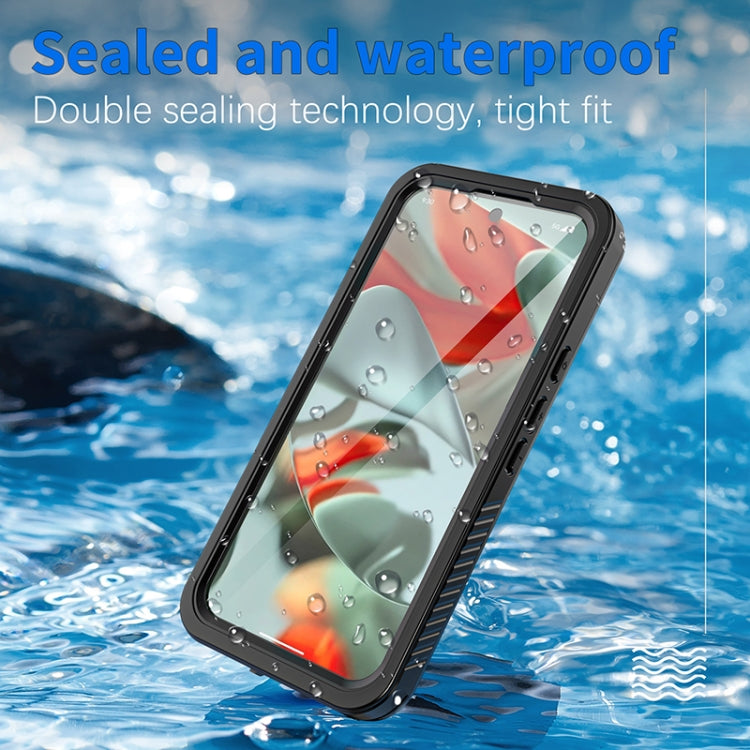 For Google Pixel 9 Pro XL RedPepper Shockproof IP68 Waterproof PC + TPU Protective Case(Black)