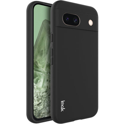 Pour Google Pixel 8a Coque de téléphone en TPU dépoli antichoc série IMAK UC-3 (Noir)