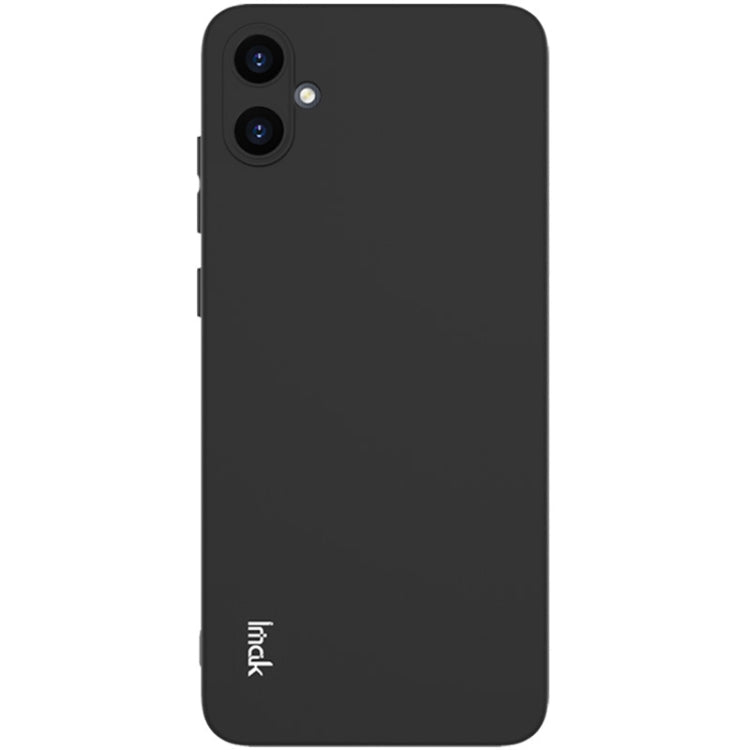 Pour Samsung Galaxy A05 Coque de téléphone en TPU dépoli antichoc série IMAK UC-3 (noir)