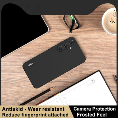 For Samsung Galaxy A55 5G IMAK UC-3 Series Shockproof Frosted TPU Phone Case(Black)