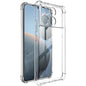 Pour Xiaomi Redmi K70 5G/K70 Pro 5G Coque de téléphone antichoc en TPU avec coussin d'air imak (Transparent)
